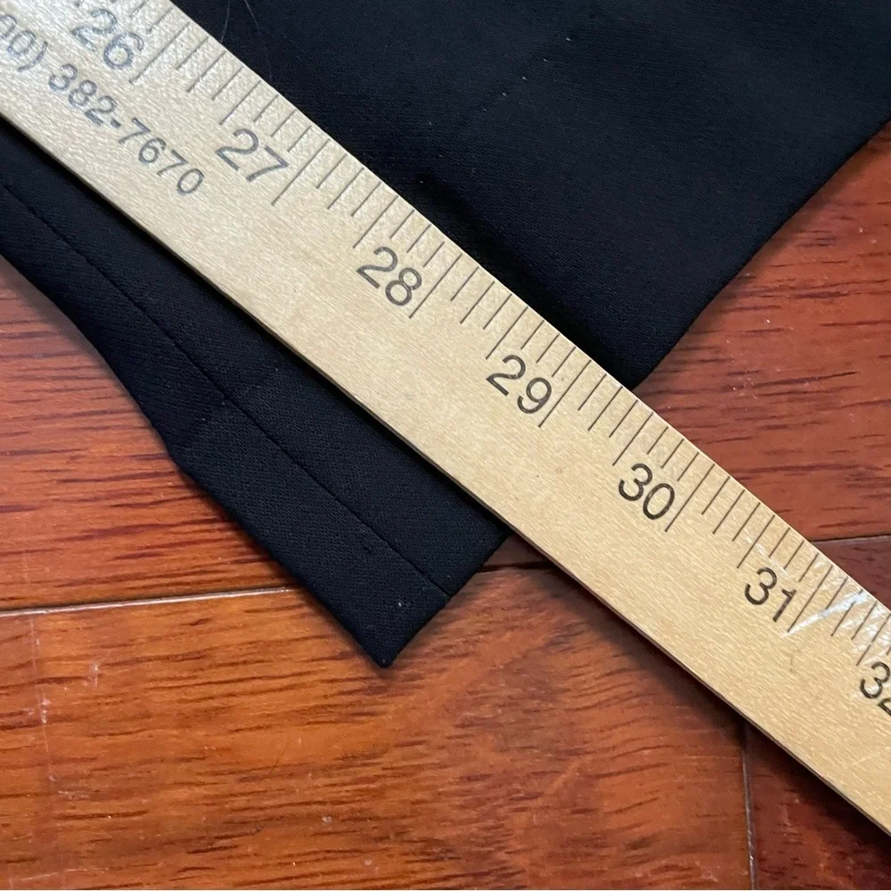 Giorgio Armani Brown Wool Super 150s Trousers Side Zip Women's Sz EU 40 B16 - Picture 8 of 9